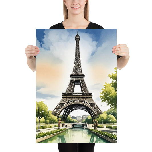 Eiffel Tower Painting