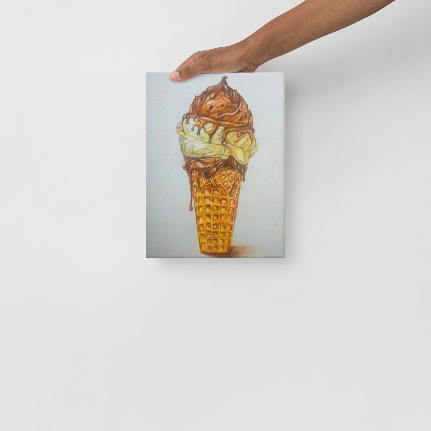 Cone of sweet?- Colour Pencils